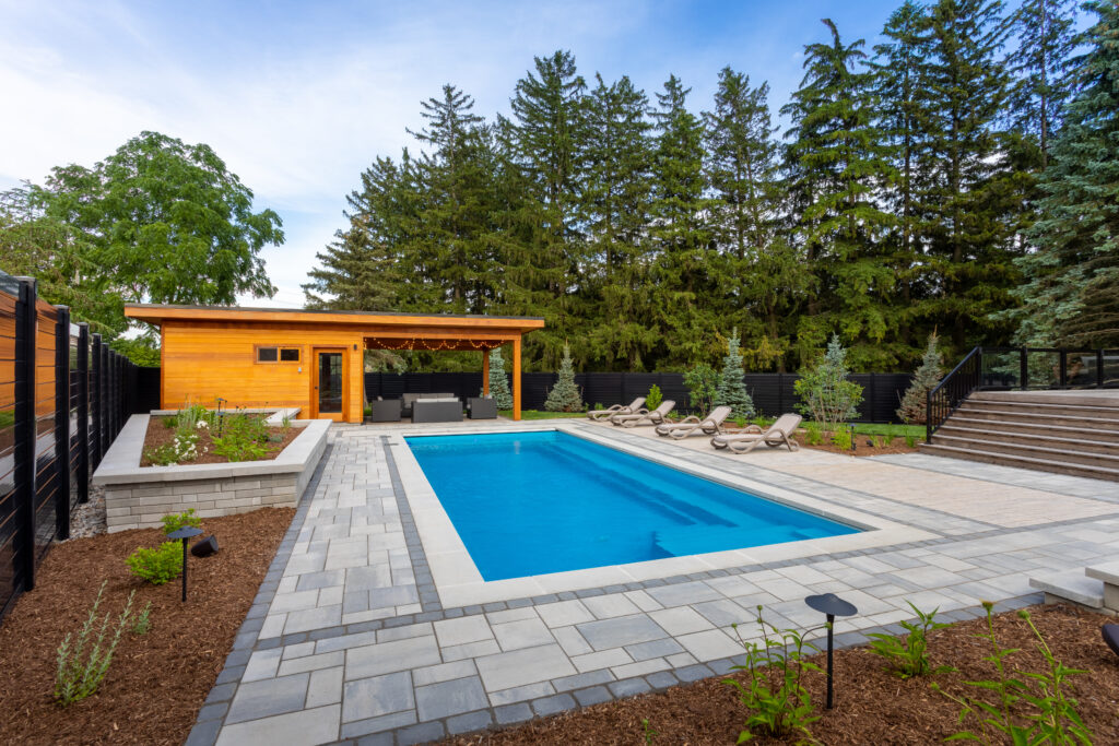 Paver Pool Deck